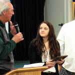 Milestone: Swanson gets Rotary Student of the Month honor