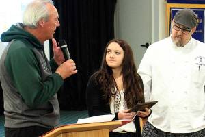 Milestone: Swanson gets Rotary Student of the Month honor