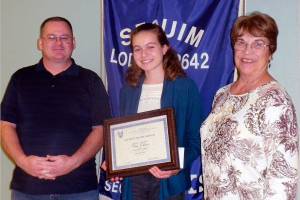 Milestone: Elks honor Olson as Student of the Month