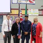 Cadets, students honor veterans at SMS