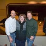 Sequim teachers, from left, David McInnes, Laura Lorentzen, and John Lorentzen, plan to lead theater programming at Sequim Middle and High schools this school year including the operetta, senior-class play and the middle schools musical. Sequim Gazette photo by Matthew Nash