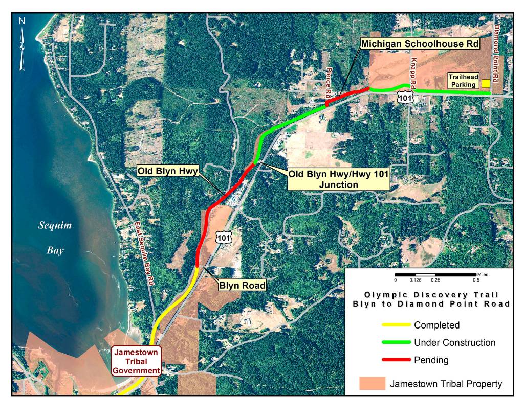 Map courtesy of the Jamestown SKlallam Tribe