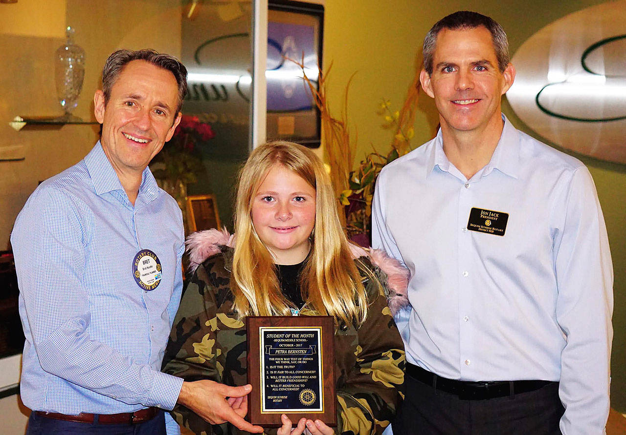 Milestone: Bernsten gets Rotary honor