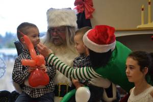 Santa a hit for annual breakfast fundraiser for First Teacher