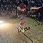 Pro skateboarder Tim Byrne performs a trick for youth at last years Sequinter Jam. This years event features a big musical lineup and an all expense paid ski trip to Mt. Baker. Submitted photo