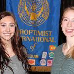 Milestone: Soroptimist group honors SHS’s McMinn, Norman