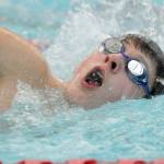 Boys swimming: Knights edge Wolves in league meet