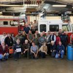 On Oct. 30, locals train for for 24 hours over three Saturdays at Sequim Community Church on how to fight small fires, conduct search operations, and conduct basic first aid in a disaster scenario for the Community Emergency Response Teams, CERT, program. If interested in becoming a CERT Member, contact District 3 at 360-683-4242. Photo courtesy of Clallam County Fire District 3