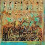 Mary Marshs collage, Ascending