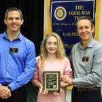 Milestone: Alex Schmadeke gets Sequim Sunrise Rotary honor