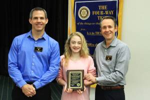 Milestone: Alex Schmadeke gets Sequim Sunrise Rotary honor