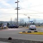 For now, a 38-acre parcel at the corner of Sequim Avenue and Port Williams Road remains designated a residential property. Sequim City Councilors voted for city staff to analyze eight possible neighborhood business options and if they are a good fit for those neighborhoods including the Sequim Avenue/Port Williams Road intersection. Sequim Gazette photo by Matthew Nash