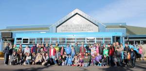 Milestone: Youths, volunteers hit the trail for MLK Day