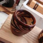 Bowls and bracelets by Martha Collins can consist of up to 1,200 pieces of wood. Photo by Turningsmith Studios