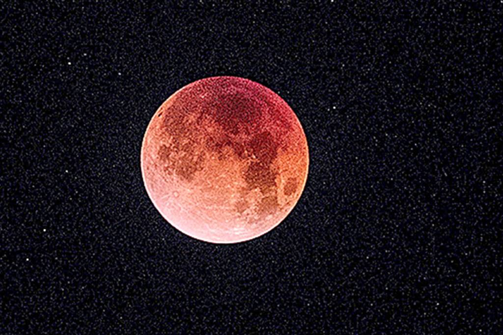Blue moon … or red?