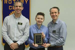 Milestone: Meier gets Rotary honor