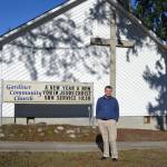 Shortly after moving here, Caleb Smith, new pastor at Gardiner Community Church, said they plan to meet more of the community so that they can know the best way to bless them. Sequim Gazette photo by Matthew Nash