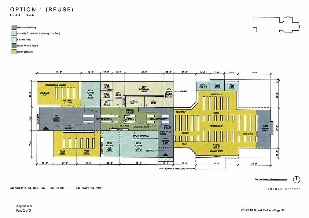 Trustees to consider new construction vs. remodel of Sequim Library