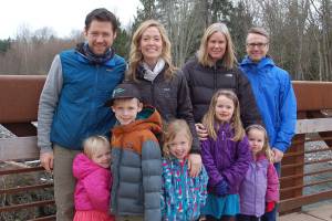 Two families going with their gut