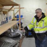 Dick Bennett with Gardiners Community Emergency Response Team said right now they have 21 team members to search 5-square miles following an earthquake to make sure Gardiners 350 residents are OK. He said they are also planning for people being trapped along US Highway 101 too. Sequim Gazette photo by Matthew Nash