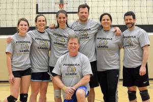 Peak Performance Therapy claims top spot in volleyball league