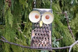 Workshop turns cheese graters to owls
