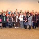 Volunteers with the Retired and Senior Volunteer Program (RSVP) gather for a photo on March 8 at a special luncheon honoring their efforts. Between Clallam and Jefferson counties, more than 200 volunteers help deliver food to homebound seniors, tutors in schools and much more through the program for those 52 and up. Sequim Gazette photos by Matthew Nash
