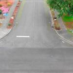 Crews with InterWest Construction, Inc. began installing new sidewalks and curbs along North Blake Avenue on Monday, March 26. City of Sequim staff estimate work being done before mid-July. Photo courtesy the City of Sequim