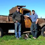 Troy and Ben Smiths Maple View Farm continues to work with local farms and agencies to promote water conservation. In the last 17 years, irrigators with help from the Clallam Conservation District piped more than 62 miles of irrigation ditches in the area reducing their diversions of Dungeness River water by almost half. Sequim Gazette photo by Matthew Nash