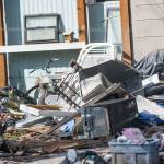 Clallam County is seeking a warrant of abatement for the property at 313 McDonnell Creek Road, which is covered in garbage, junk vehicles and doesnt properly manage sewage, according to a lawsuit. (Jesse Major/Peninsula Daily News)