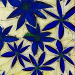 Blue Gears by multi-media artist Hannah Wetzler. More of her artwork will be on display on April 8 at the Gallery at Fifth Avenue. Submitted photo