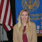 Milestone: Soroptimist group selects VanderVelde for student honor