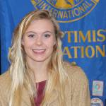 Milestone: Soroptimist group selects VanderVelde for student honor