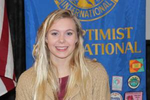 Milestone: Soroptimist group selects VanderVelde for student honor