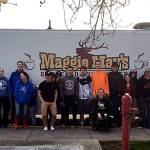 Maggie Clark of Maggie Mays Espresso & Outfitter talks with first period culinary class at Sequim High School. Submitted photo