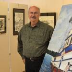 Retired Fire Chief turns attention from fires to art