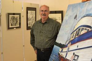 Retired Fire Chief turns attention from fires to art