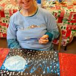 Joy Morrill is a Sequim-based Clallam Mosaic artist whose artwork will be shown at the Port Angeles Main Librarys quarterly Art Blast! event starting Friday, April 27, and will remain on display through July 24. Submitted photo