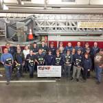 Fire District 3 personnel are equipped with eight more Automatic External Defibrillators after receiving a donation of more than $11,000 for the Sequim-Dungeness Hospital Guild. Submitted photo