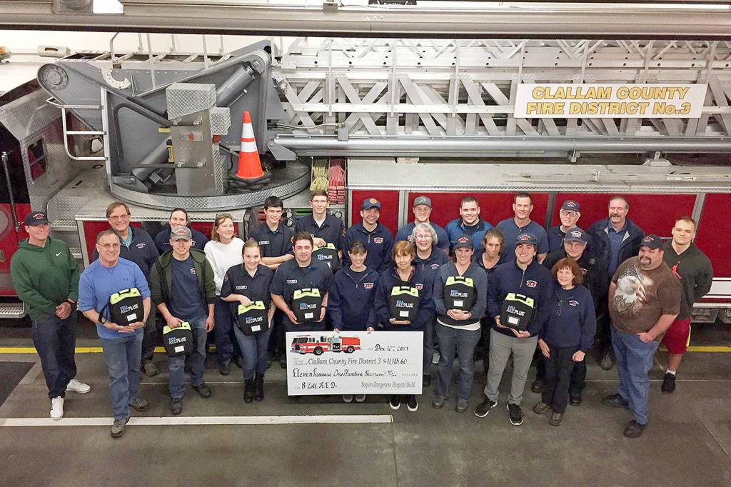 Guild donation helps Fire District 3 purchase AEDs