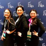 Sequim High School students (from left) Eva Lofstrom, Erin Dwyer and Kianna Miller attend the Washington state Future Business Leaders of America (FBLA) conference in Bellevue in early April. Submitted photo                                Students from Carmen Merrings class studying natural disasters include (back row, from left) Hailey Wagner, Jaden Rinaldo-Hollingsworth, Taylor Hancock and Ava Gartley, with (front row, from left) Rilynn Whitehead, Declan Ball, Trent Allen and Loralynn Chrisinger. Photo by Darcy Lamb