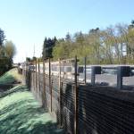 A community celebration is set for 10 a.m. Saturday, April 28, on the new McDonald Creek Bridge to celebrate it reopening tentatively on April 30. Sequim Gazette photo by Matthew Nash