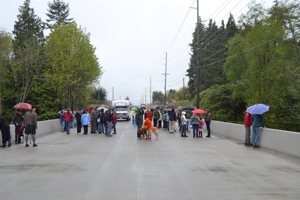 McDonald Creek Bridge opens after more than nine months of construction
