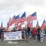 The Sequim Sunrise Rotary, pictured last year, opens this years Grand Parade at noon on May 12. Sequim Gazette file photo by Michael Dashiell