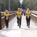 Runners, including Branette Richards, Al Chrisman and Sarah Winfield, make up a part of Team Living Water who plan to run/walk the North Olympic Discovery Marathon to raise money to dig new and/or refurbish existing wells in Nicaragua. Submitted photos