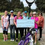 CDWGA makes donation to SHS golf squad