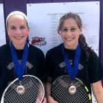 Girls tennis: Wiker, Dietzman take league doubles title