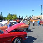 For the 15th Hot Rods & Harleys Car Cruzz & Shine, 210 vehicles entered the show, which was a record, organizers said. Sequim Gazette photo by Matthew Nash