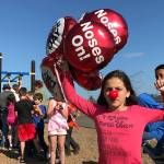 Sequim Boys Girls Club youths wear red noses for cause