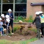 Board members, school officials celebrate capital projects moving forward